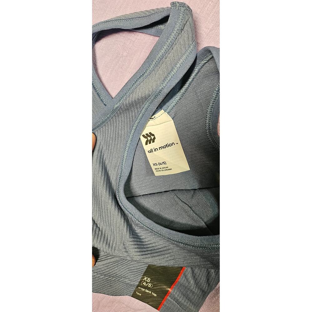 Girl's cropped tank top - Picture 3 of 3